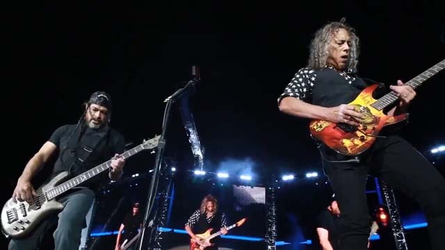 Robert Trujillo & Kirk Hammett