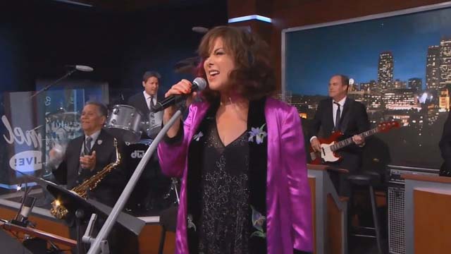 Ann Wilson on Jimmy Kimmel Live!