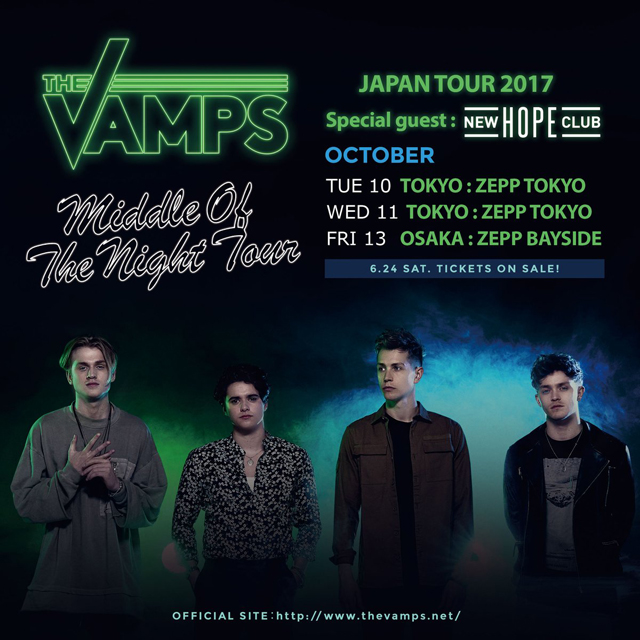 THE VAMPS JAPAN TOUR 2017