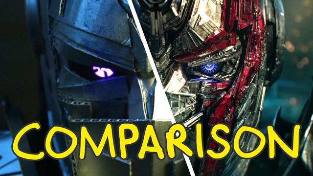 Transformers: The Last Knight - Homemade Side by Side Comparison - CineFix