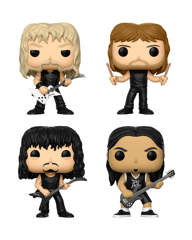 FUNKO POP! ROCKS: METALLICA - COMPLETE SET