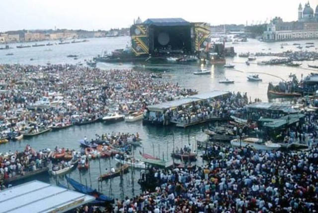 Pink Floyd concert in Venice 1989