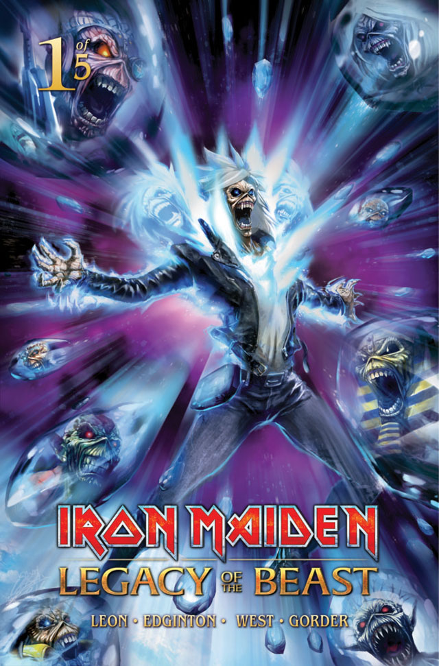 アイアン メイデンのマスコット エディが主役のコミック Iron Maiden Legacy Of The Beast が連載決定 Amass