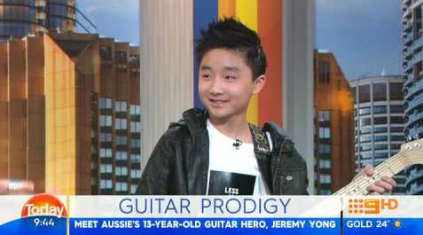 Jeremy Yong 13 years old on Weekend Today Sat 24th June 2017