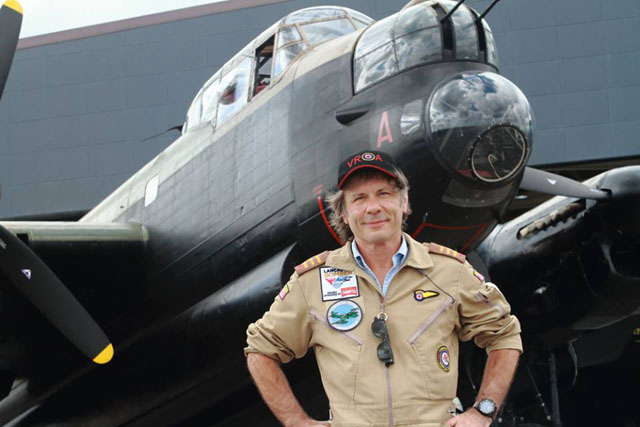 Lancaster Bomber, Bruce Dickinson