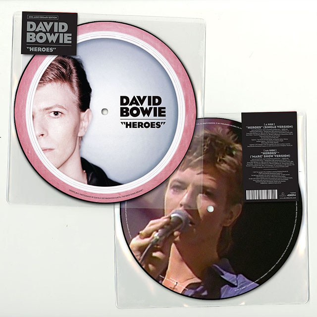 DAVID BOWIE / HEROES LIMITED EDITION 40th ANNIVERSARY 7