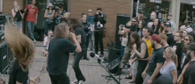 Voivod Plays Surprise Set On Streets Of Quebec City