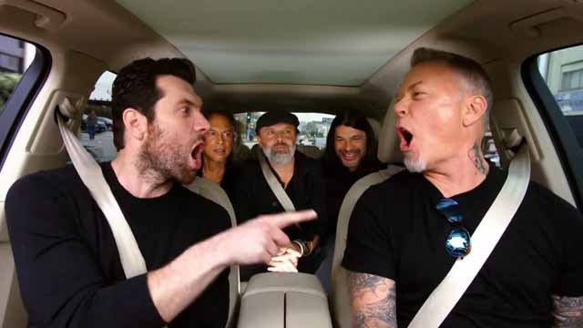 Metallica - Carpool Karaoke - Apple Music