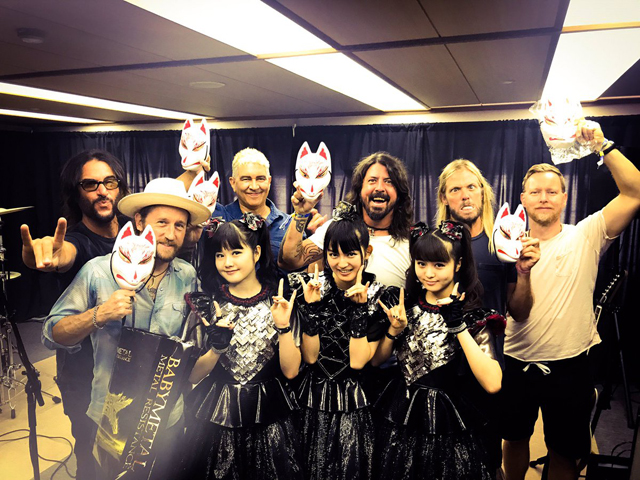 Foo Fighters and BABYMETAL