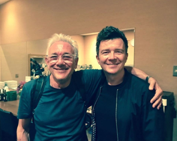 Trevor Horn and Rick Astley