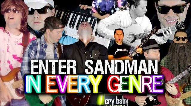 Music is Win - Enter Sandman in Every Genre