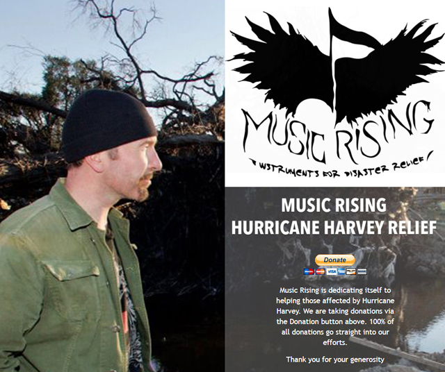 The Edge's Music Rising charity