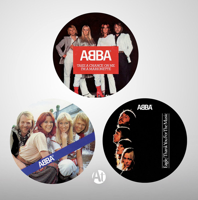 ABBA: The Album - 7” singles limited-edition picture discs