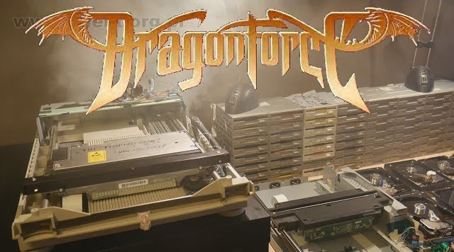 The Floppotron: Through the Fire and Flames