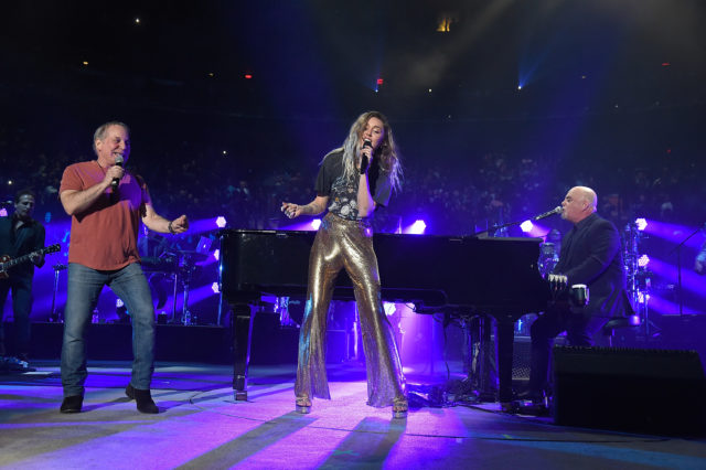 Billy Joel with Paul Simon, Miley Cyrus