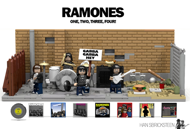 LEGO Ideas：Ramones: One, Two, Three, Four!」