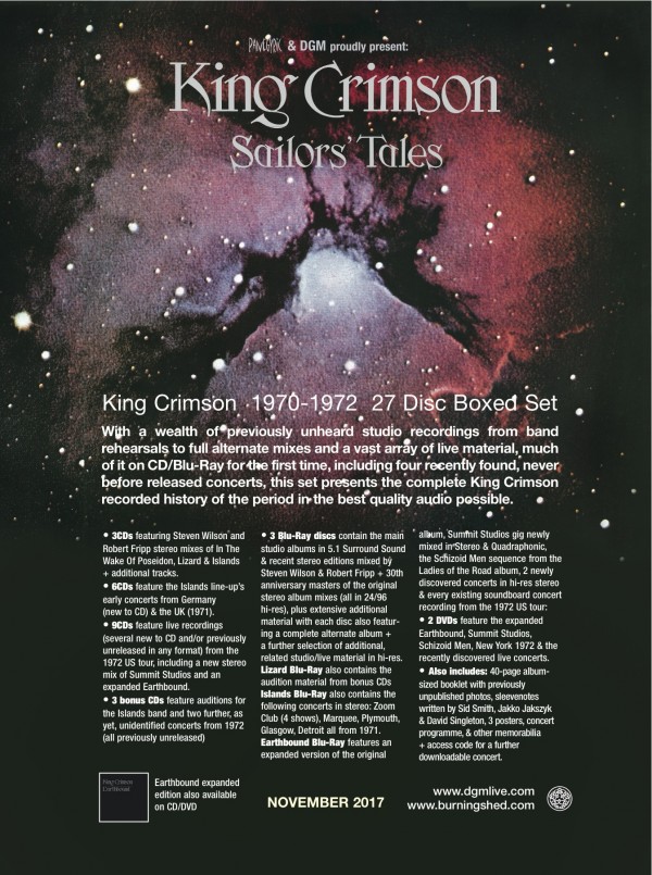 King Crimson / Sailors’ Tales (1970 - 1972)