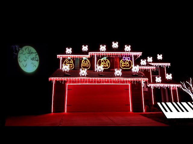 light show - This is Halloween from The Nightmare Before Christmas