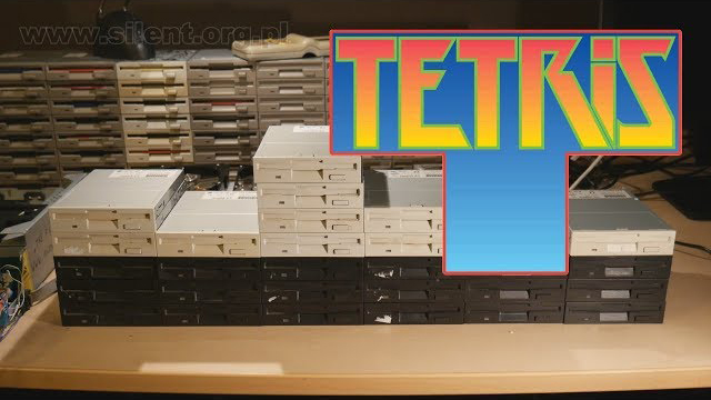 The Floppotron: Korobeiniki (Tetris Theme)