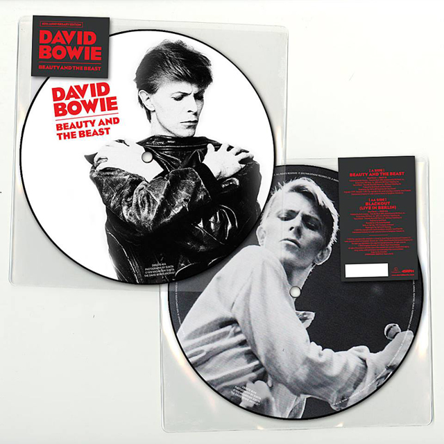 DAVID BOWIE / BEAUTY AND THE BEAST LIMITED EDITION 40th ANNIVERSARY 7