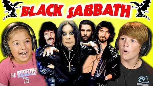 KIDS REACT TO BLACK SABBATH - FBE