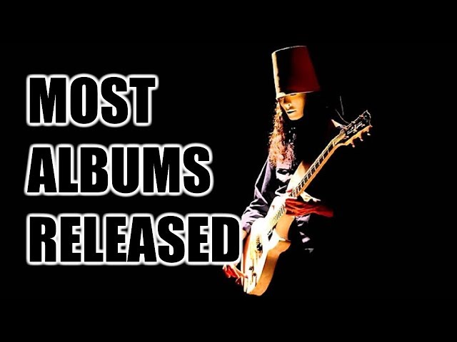 Musicians Who Have The Most Albums Released - Blend Guitar
