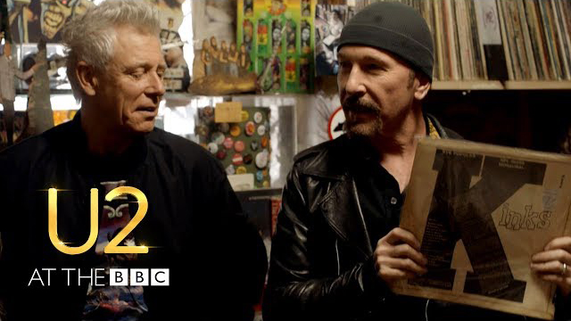 U2 go record shopping in São Paulo (U2 At The BBC)