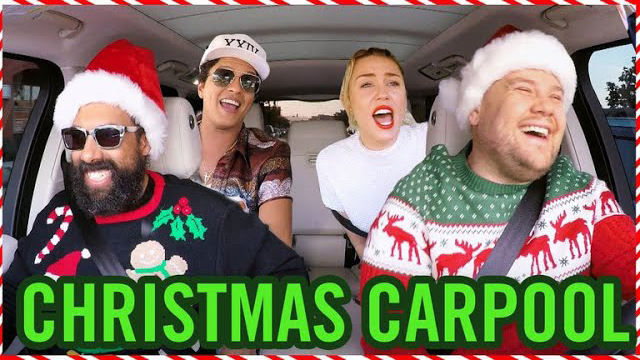'Santa Claus Is Comin' To Town' Carpool Karaoke - The Late Late Show with James Corden