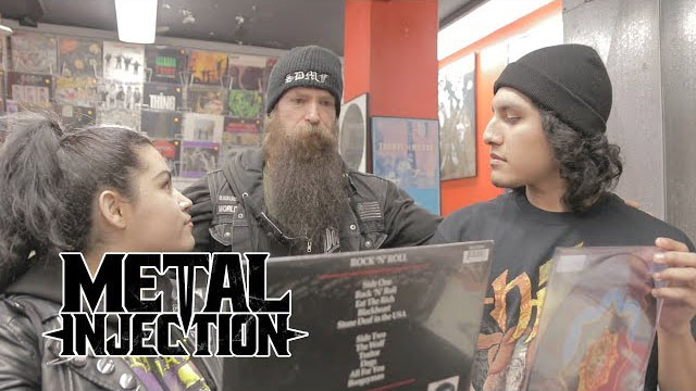 ZAKK WYLDE of BLS / OZZY OSBOURNE Works At GENERATION RECORDS For A Day | Metal Injection