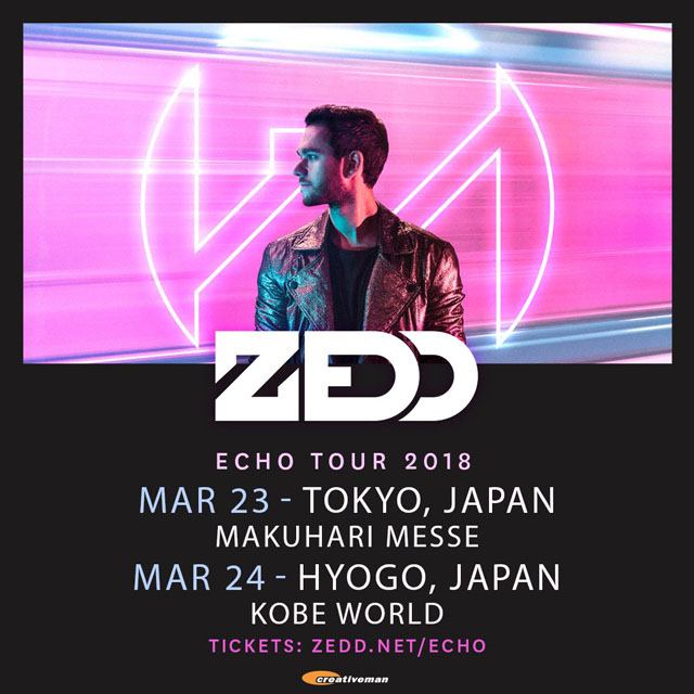 Zedd Echo Tour 2018