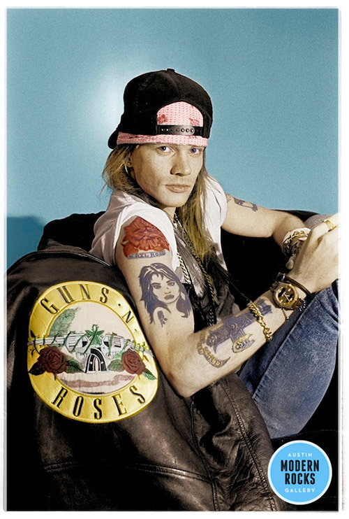 Guns N' Roses, 1988 by Ian Tilton