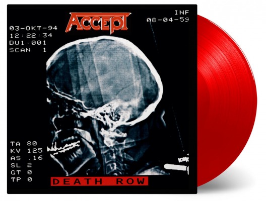 Accept / Death Row [180g LP/red vinyl]