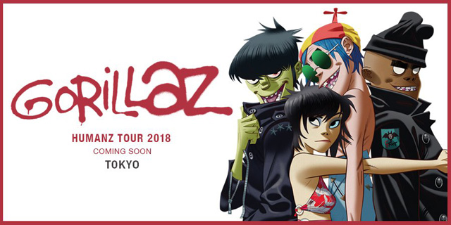Gorillaz - 2018 Japan