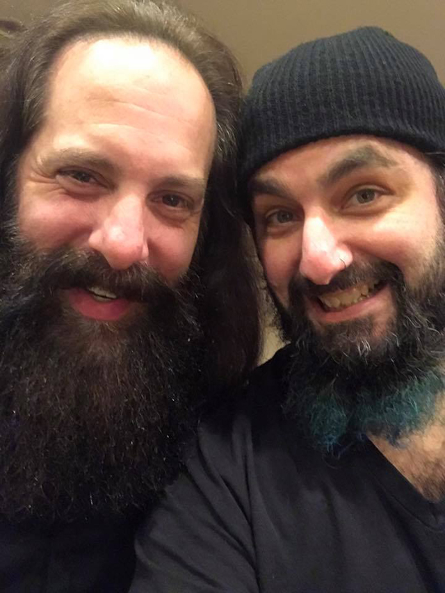 Mike Portnoy and John Petrucci