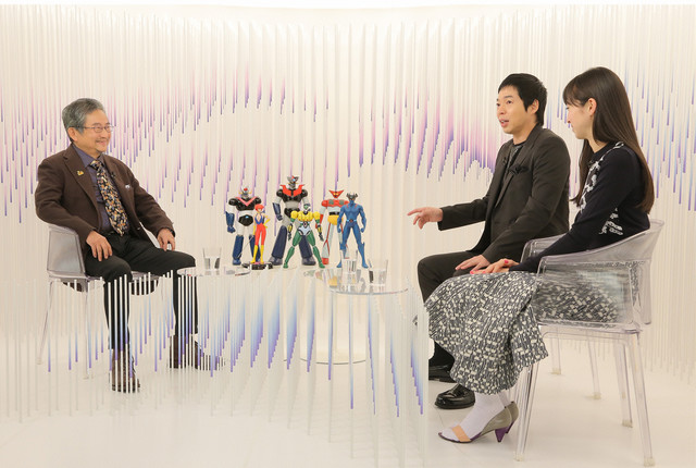 永井豪、今田耕司、中条あやみ - 日本テレビ『アナザースカイ』(c)日本テレビ