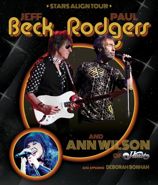 Jeff Beck & Paul Rodgers + Ann Wilson of Heart 'Stars Align Tour'