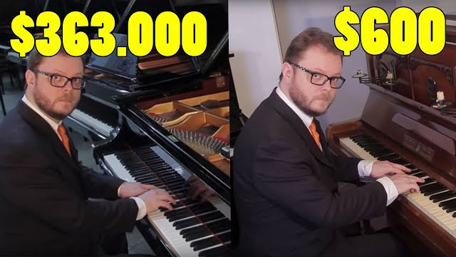 Can You Hear the Difference Between Cheap and Expensive Pianos? - Vinheteiro