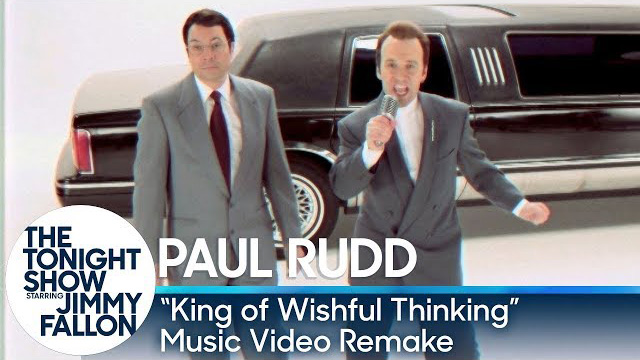 Jimmy Fallon and Paul Rudd Remake / Go West - King Of Wishful Thinking
