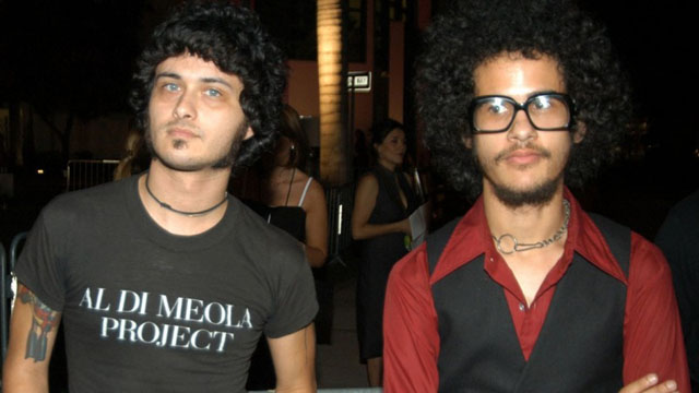 Cedric Bixler-Zavala and Omar Rodriguez-Lopez in 2003 (Photo: Getty)