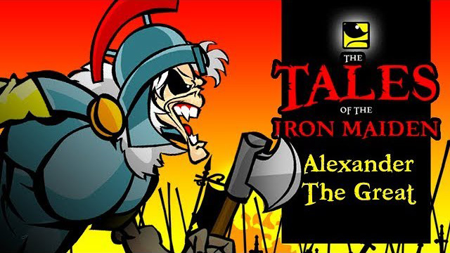The Tales Of The Iron Maiden - ALEXANDER THE GREAT - MaidenCartoons Val Andrade