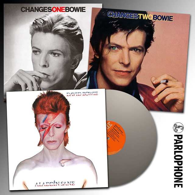 David Bowie / ALADDIN SANE 45th ANNIVERSARY SILVER VINYL & CHANGESTWOBOWIE, CHANGESONEBOWIE