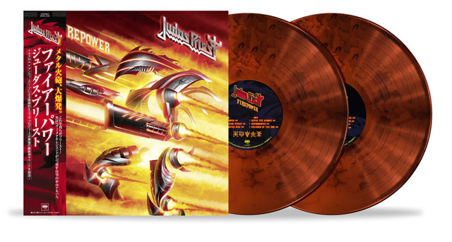 Judas Priest / Firepower [Orange / Black Vinyl] [Sony Music Shop限定　アナログ盤LP（トワイライト盤）]