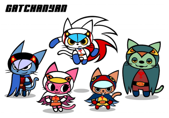 ガッチャニャンデザイン 001【イワタナオミ】© TATSUNOKO PRODUCTION