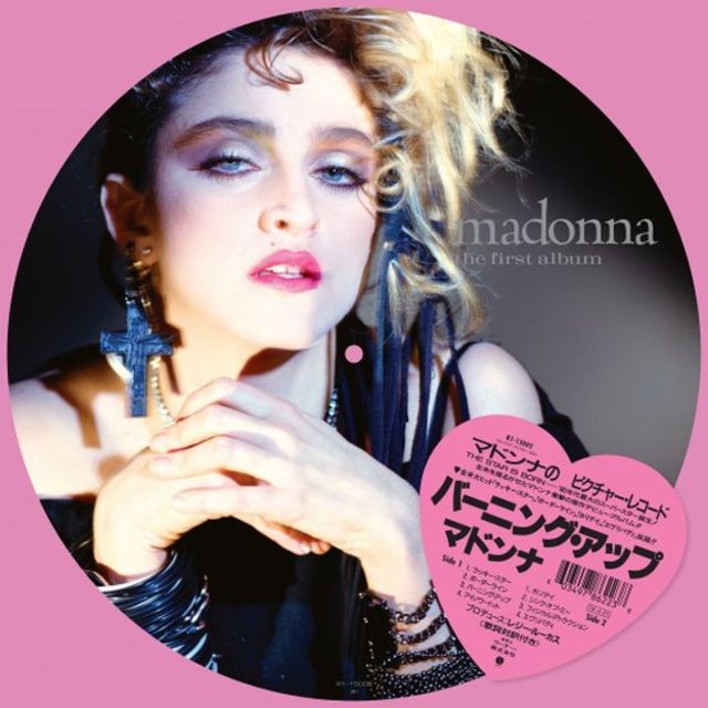 Reissue of a rare 1983 Japanese 8-track Picture Disc LP of MADONNA’s first album