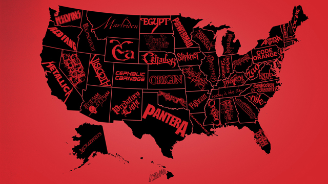 Best metal band in each US state according to Kerrang