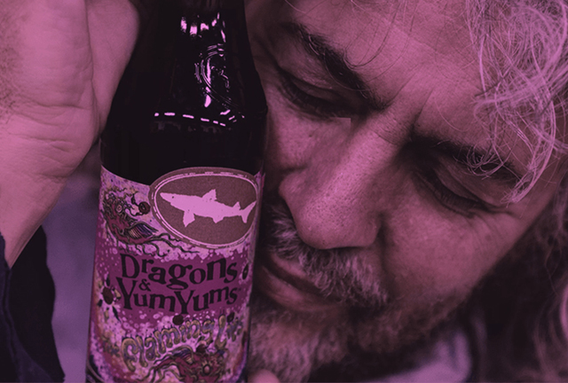The Flaming Lips × Dogfish Head Craft Brewery  - Pink Dragons & YumYums ale