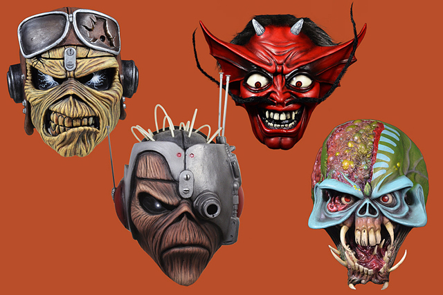 New Iron Maiden Eddie Masks