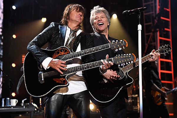 Jon Bon Jovi and Richie Sambora - Kevin Mazur/Getty Images For The Rock and Roll Hall of Fame