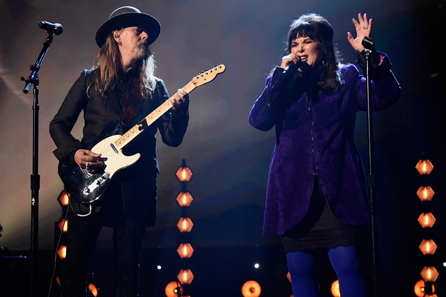 Ann Wilson and Jerry Cantrell - Photo by Kevin Mazur, Getty Images