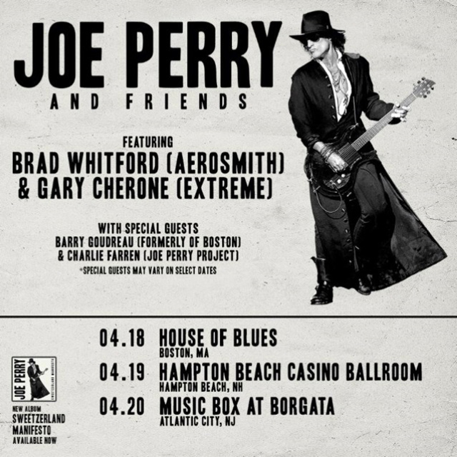 Joe Perry & Friends 2018